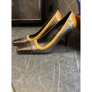 The Saddler Made In Italy Women's Shoe Pumps 2‎ Inch Heal Leather